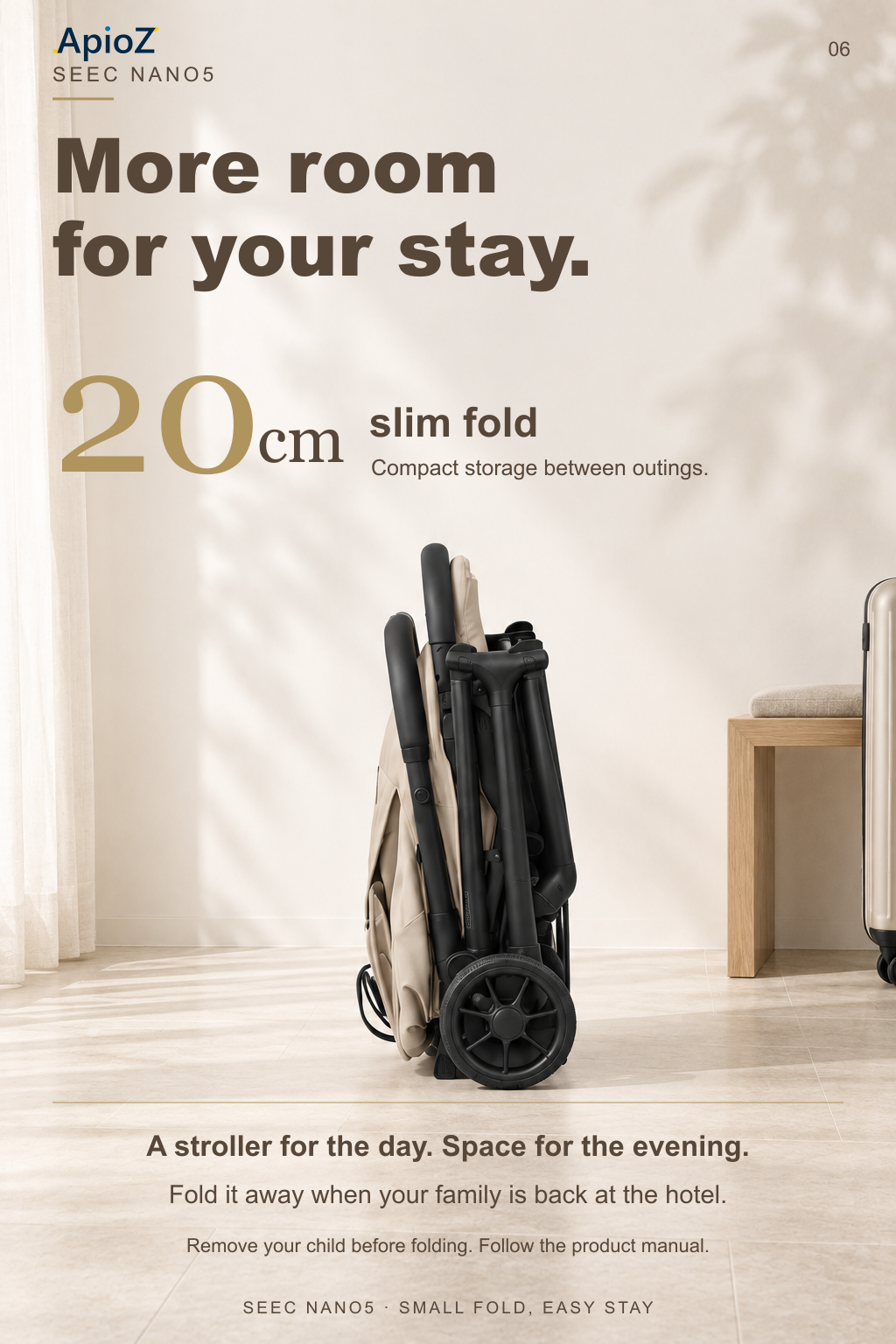 Compact storage for small spaces